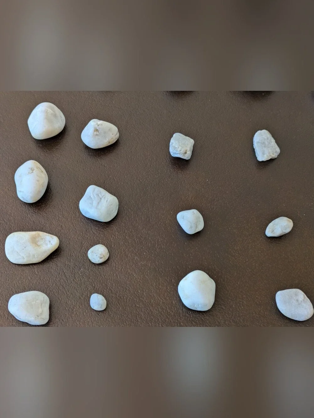 Lot #3 Neutral Colored Beach Stones/Pebbles  Home Decor